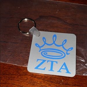 Zeta Tau Alpha keychain
